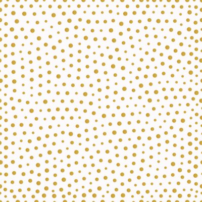 Sticker  Seamless, modèle, or, peint, points