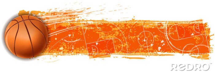 Sticker  Sentier de basket-ball