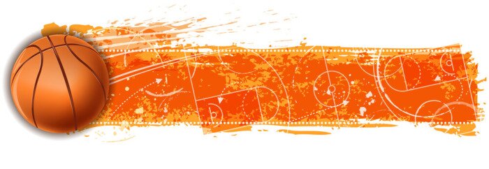 Sticker  Sentier de basket-ball