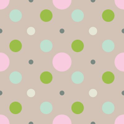 Sticker  sfondo pois