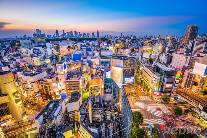 Sticker  Shibuya à Tokyo