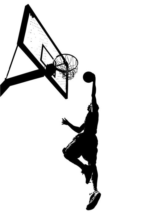 Sticker  Slam Dunk Silhouette