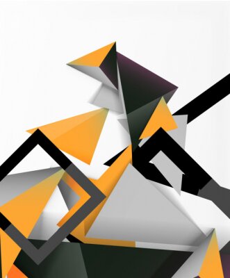 Sticker  Solides géométriques tridimensionnels