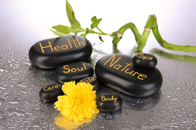 Sticker  Spa pierres près