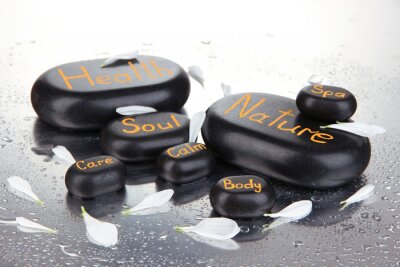 Sticker  Spa pierres près