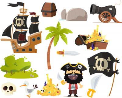 Sticker  Stock de pirates