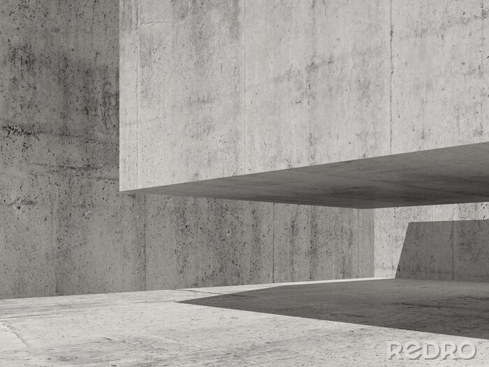 Sticker  Structure en béton architectonique