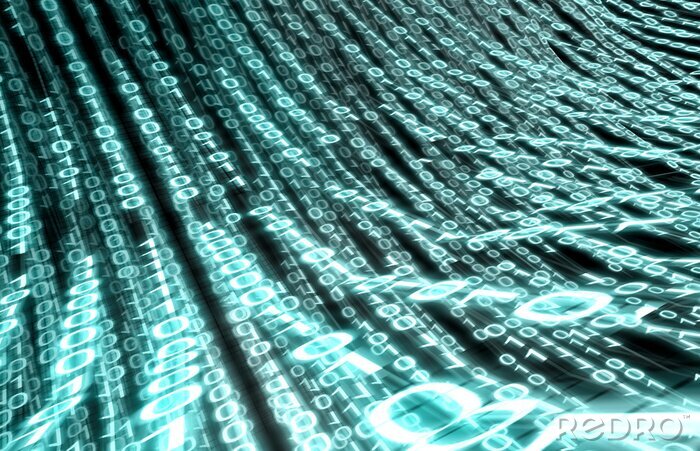 Sticker  Système binaire et effet de profondeur