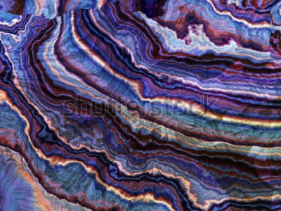 Sticker  Tabby Gem Texture Background - Art de la fractale