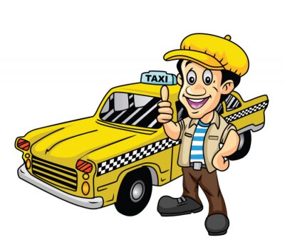Sticker  Taxi Driver