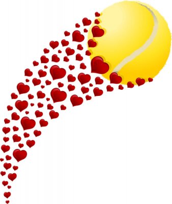 Sticker  Tennis Champagne Celebration