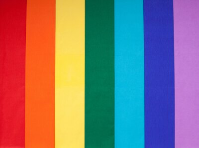 Sticker  Texture arc-en-ciel colorée