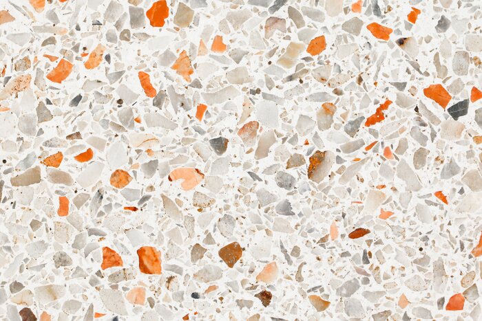 Sticker  Texture pierre de terrazzo