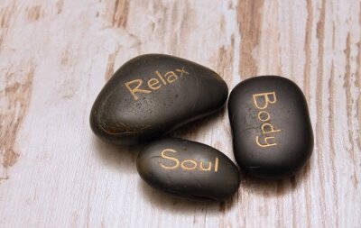 Sticker  Trois pierres de lave