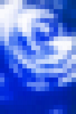 Sticker  Une illustration composée de pixels