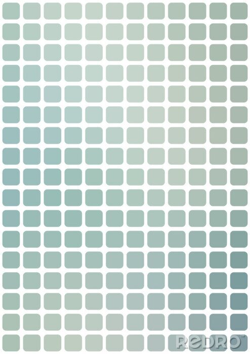 Sticker  Une mosaïque minimaliste de carrés