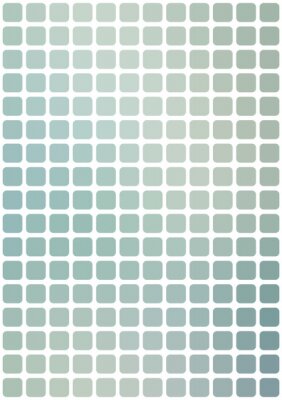 Sticker  Une mosaïque minimaliste de carrés