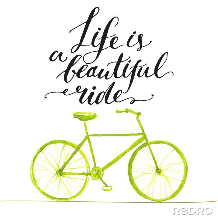 Sticker  Une phrase sur la vie