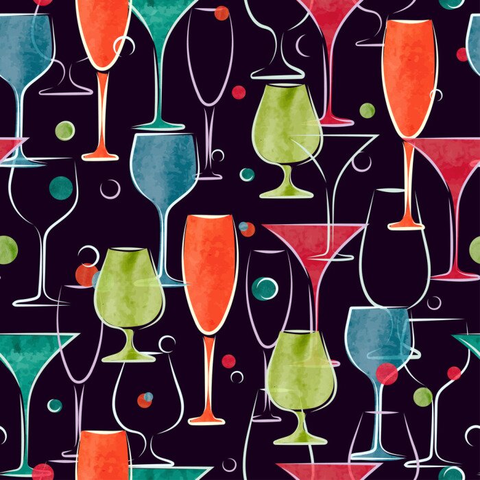 Sticker  Vecteur de fond.