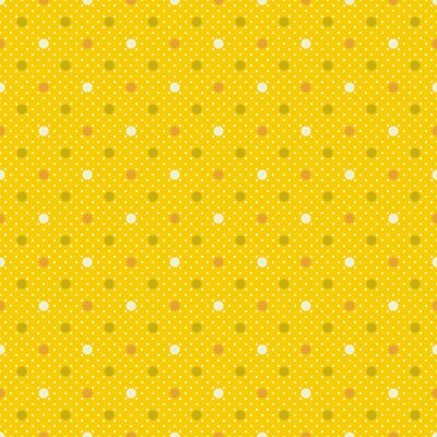 Sticker  Vecteur, fond, # polka, point, modèle, moutarde, jaune
