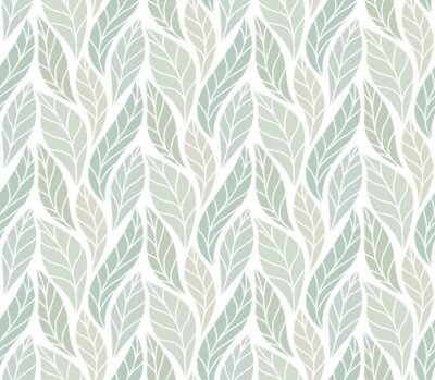 Vecteur vert laisse Seamless Pattern. Fond de grille abstraite. Texture géométrique.