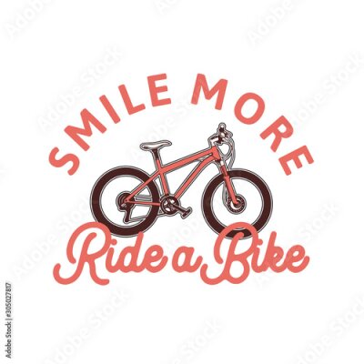 Sticker  Vélo coloré