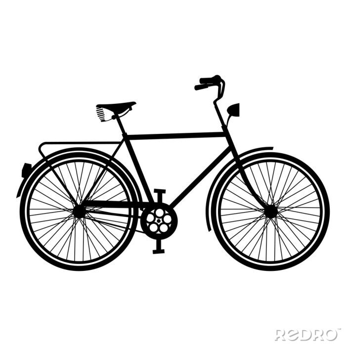 Sticker  Vélo minimaliste