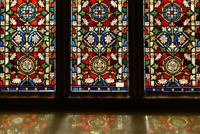 Sticker  Vitraux colorés