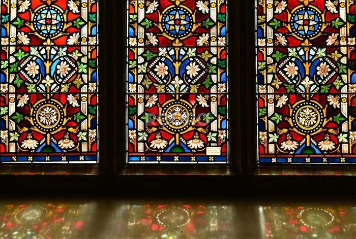 Sticker  Vitraux colorés