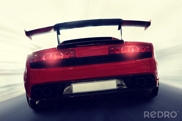 Sticker  Voiture de sport rapide