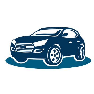 Sticker  voiture résumé