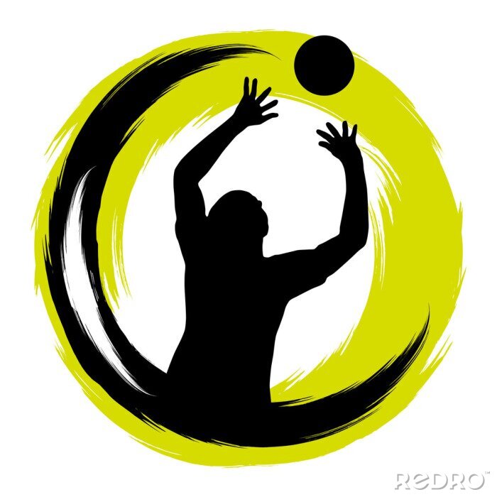 Sticker  Volley-ball - 99