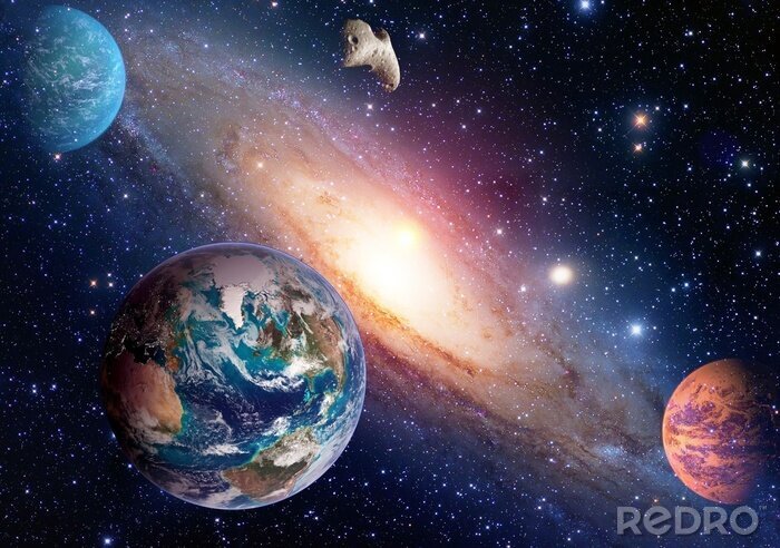 Sticker  Vue spatiale 3D