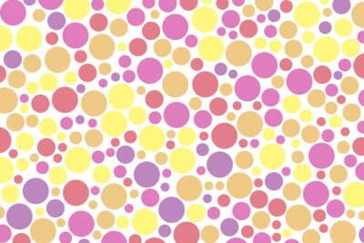 Sticker  ディザ,水玉,水玉模様,水玉柄,ポッカドット,円,円形,円型,丸,丸い,ディンプル,点々,ドット,点