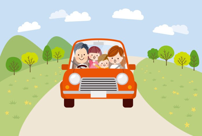 Sticker  家族ド ラ イ ブ