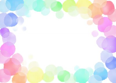 Sticker  水 玉 背景 points de fond