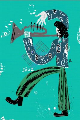 Sticker  Музыкант