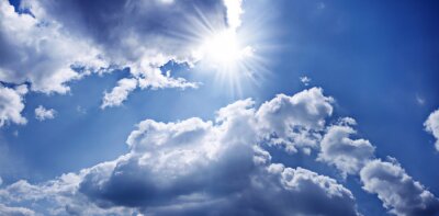 Sticker  le ciel et les nuages ​​1