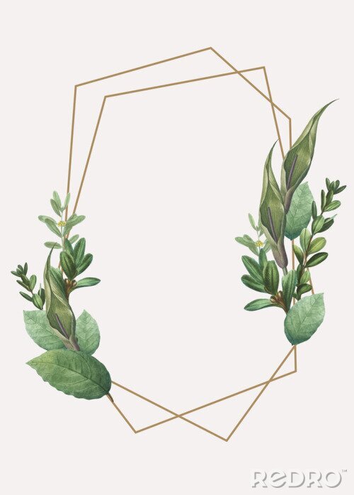 Sticker  XXL motif botanique