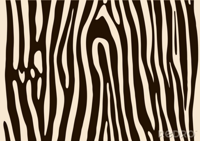 Sticker  Zebra fond 01