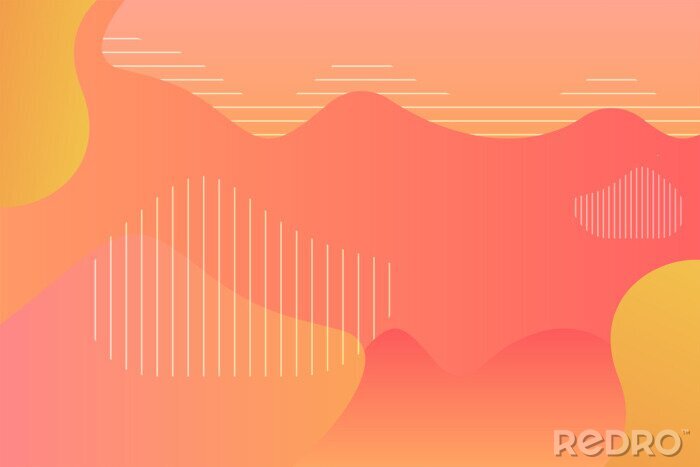 Tableau  Abstract gradient background template. fluid background, geometric background