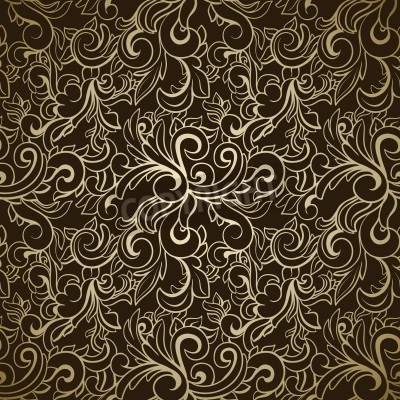 Tableau  Abstract seamless pattern on dark background 