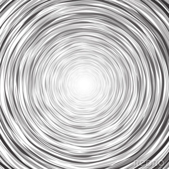 Tableau  abstrait background composition circulaire mince circl irrégulier