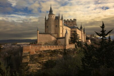 Tableau  Alcazar of Segovia