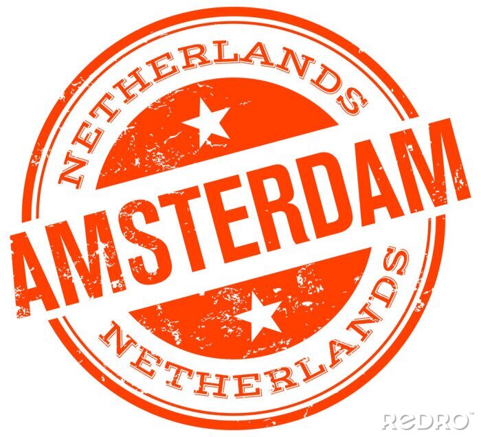 Tableau  amsterdam timbre