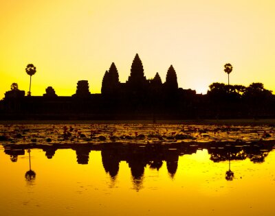 Tableau  Angkor Wat, Siem Reap, Cambodge.