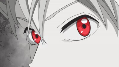 Tableau  Anime manga et yeux rouges