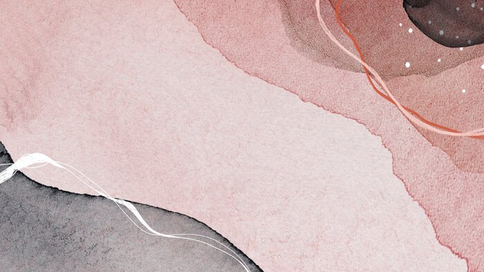 Tableau  Aquarelle dynamique aux tonalités de rose