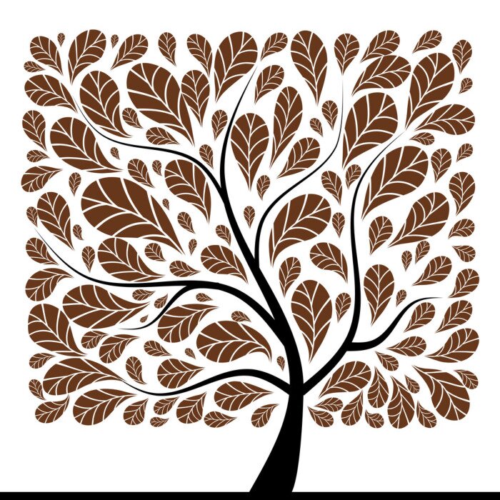 Tableau  Arbre feuillu