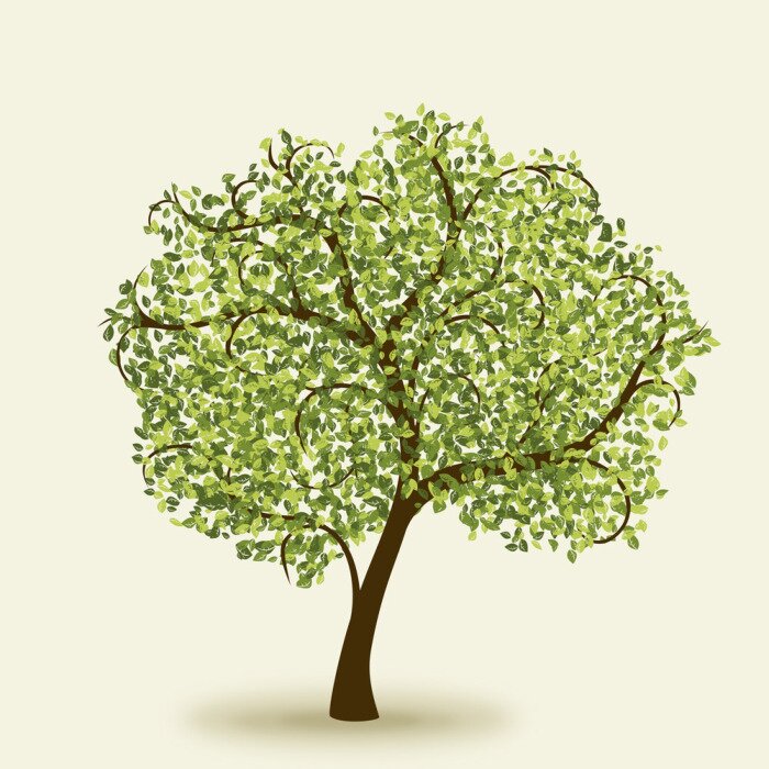 Tableau  Arbre sur fond beige